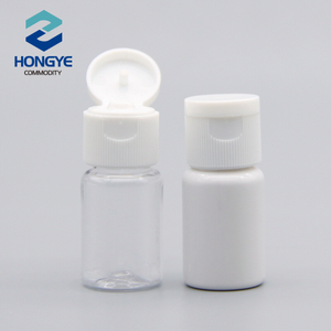 10ml Plastic Pet Bottle with Flip-top Cap