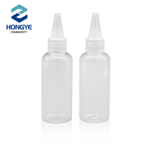 70ml Plastic Pet Bottle with Nozzle Cap