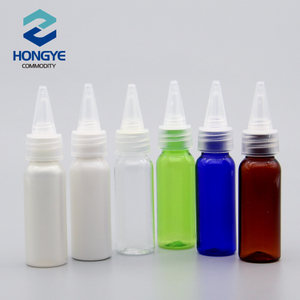 20ml Plastic Pet Bottle with Nozzle Cap