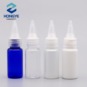 15ml Plastic Pet Bottle with Nozzle Cap