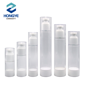 15 30 50 80 100 120ml Plastic AS Airless Lotion Bottle