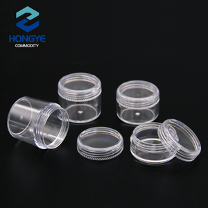 15g 20g 25g PS Plastic Cosmetic Cream Jar 