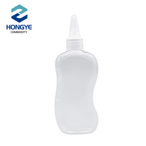 100ml Plastic Pet Bottle with Nozzle Cap（HY100G）