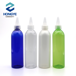 250ml Plastic Pet Bottle with Nozzle Cap