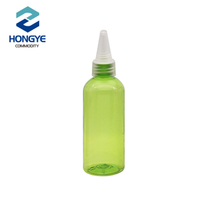 100ml Plastic Pet Bottle with Nozzle Cap