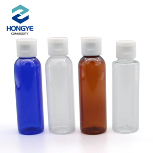 60ml Plastic Pet Bottle with Flip-top Cap