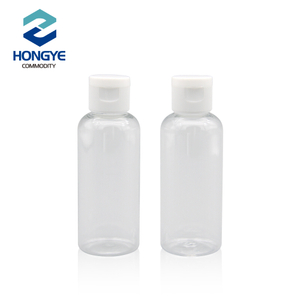 70ml Plastic Pet Bottle with Flip-top Cap