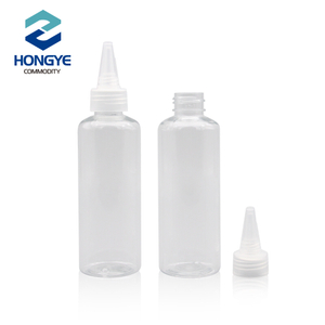 150ml Plastic Pet Bottle with Nozzle Cap