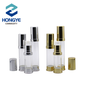 5 10 15ml Plastic Airless Lotion Bottle