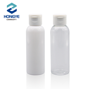 100ml Tall Plastic Pet Bottle with Flip top Cap