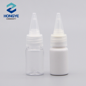 10ml Plastic Pet Bottle with Nozzle Cap