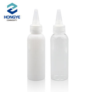 100ml Tall Plastic Pet Bottle with Nozzle Cap