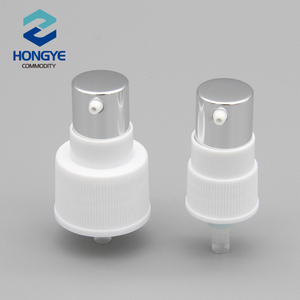 18/410 24/410 Cosmetic PP Treatment Cream Pump For Plastic Bottle（Aluminum Head）