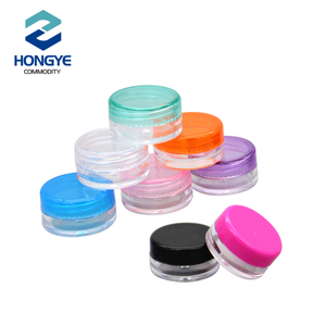 3g 5g round Plastic Ps Cosmetic Cream Jar