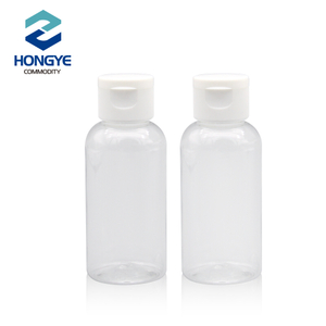 75ml Plastic Pet Bottle with Flip-top Cap