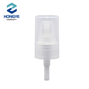 20/410 transparentCosmetic PP Treatment Cream Pump For Plastic Bottle