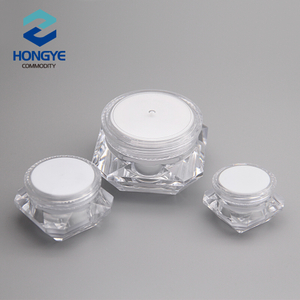 5g 10g 15g plastic diamond cream jar