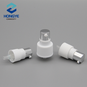 18/410 20/410 24/410 Cosmetic PP Treatment Cream Pump For Plastic Bottle（Aluminum Head）