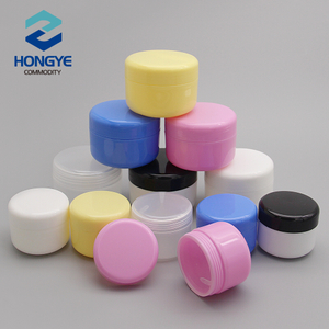 50g 100g pp Plastic Cosmetic Cream Jar with PP Cap