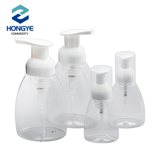 80 120 250 300ml Triangle Plastic Pet Foam Bottle