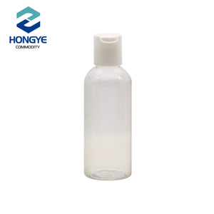 100ml Plastic Pet Bottle with Disc-top Cap