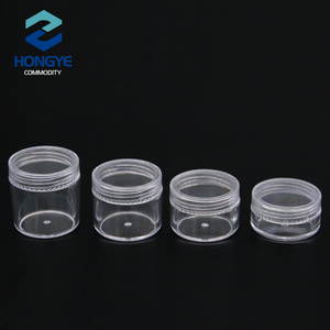 15g 20g 25g PS Plastic Cosmetic Cream Jar 