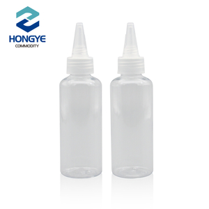 120ml Plastic Pet Bottle with Nozzle Cap