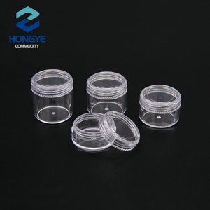 10g 15g 20g 25gPS Plastic Cosmetic Cream Jar