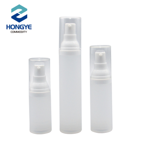 20 30 50ml Plastic PP Transparent Airless Lotion Bottle